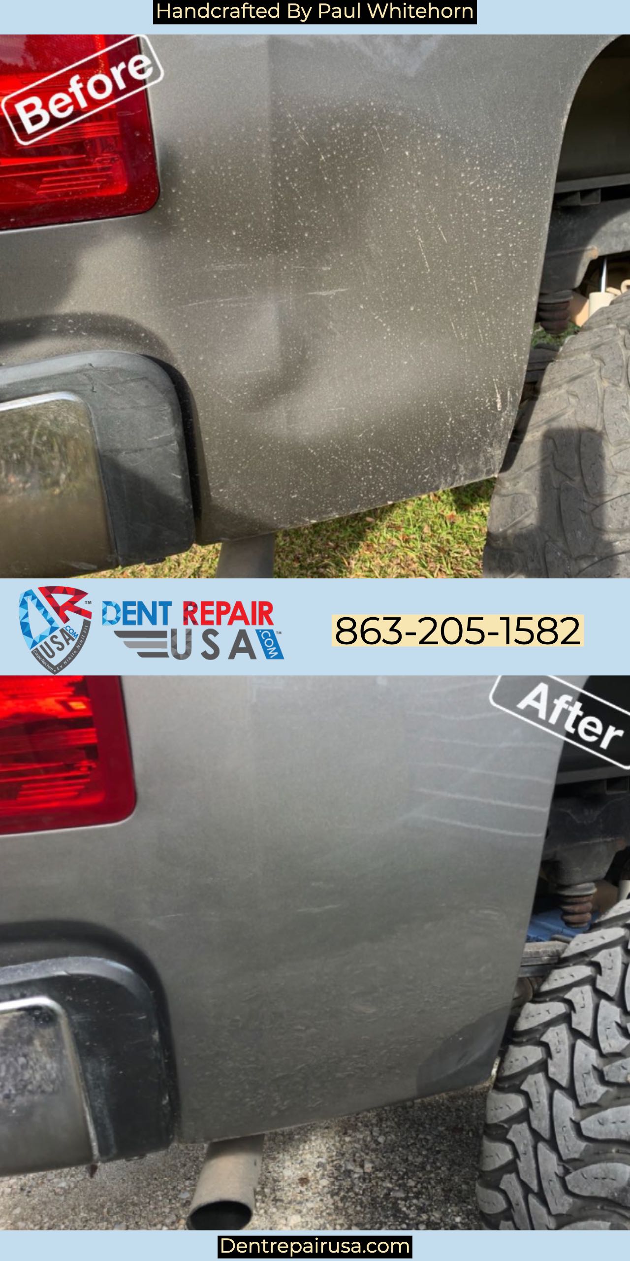  Bedside Truck Large Dent Repair 