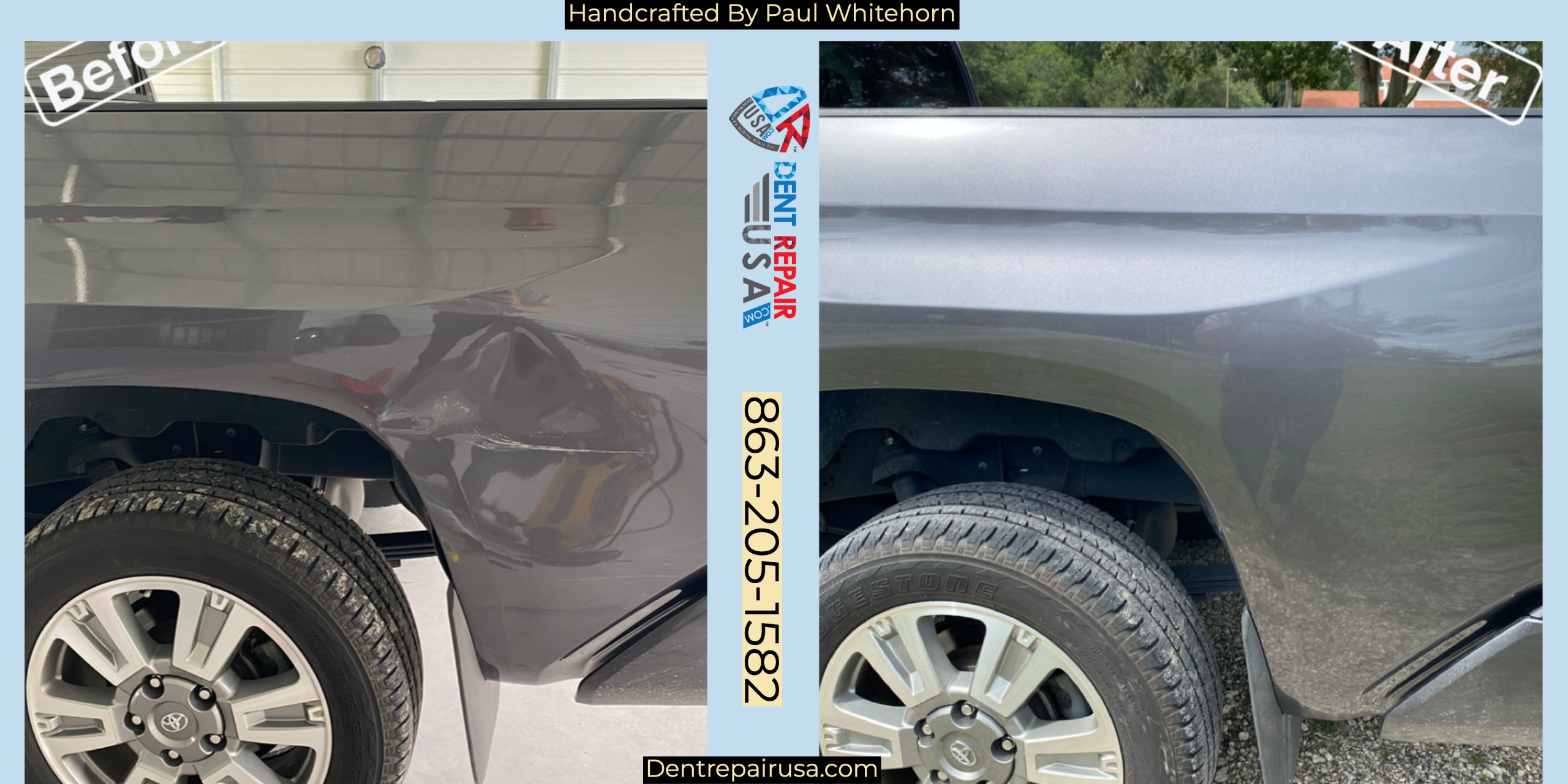  Toyota Tundra Bedside Dent 